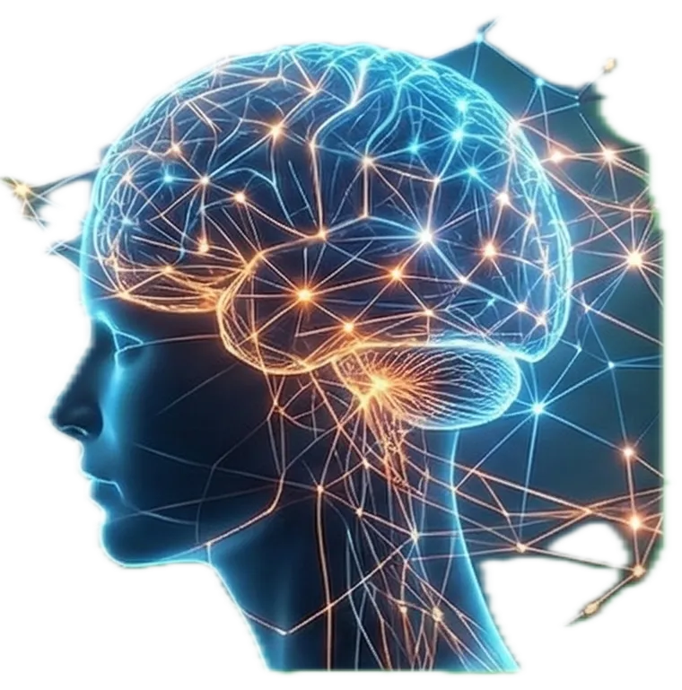 AI processing visualization