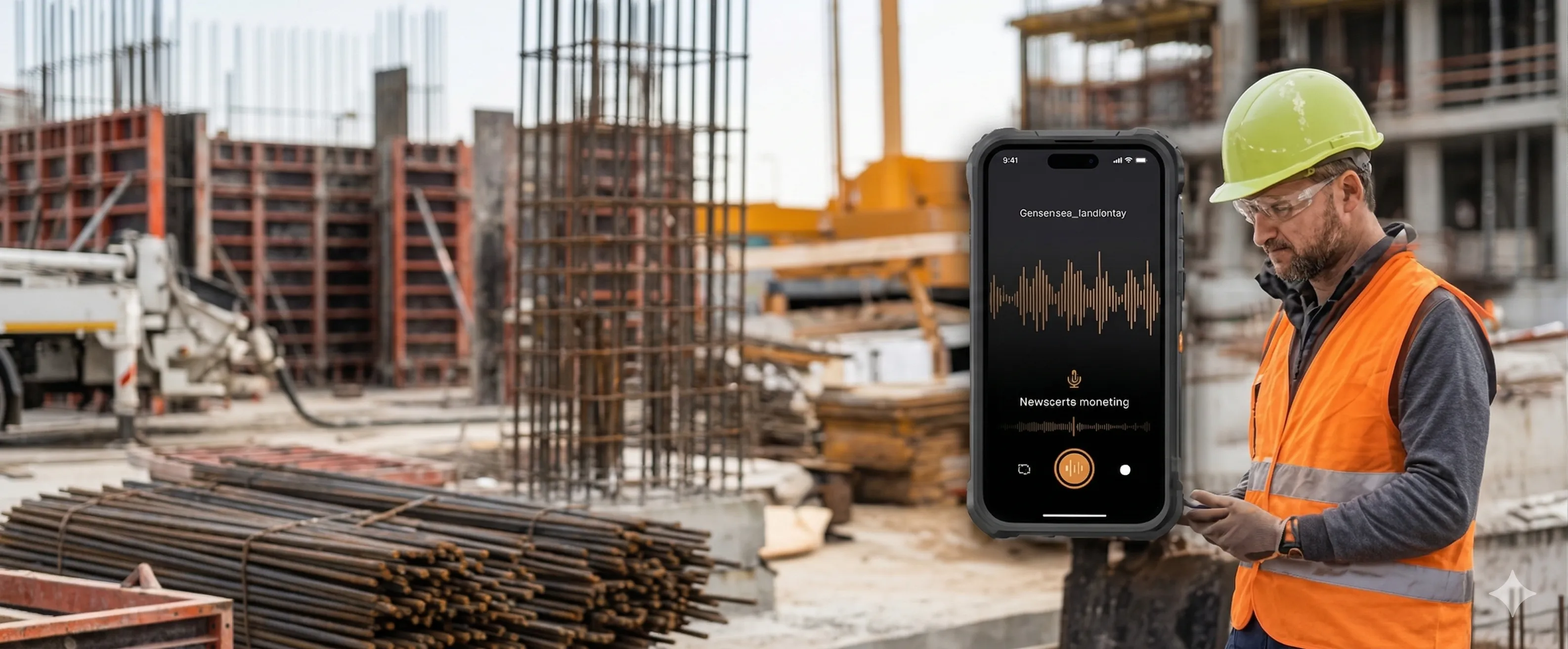 Phone recording interface
